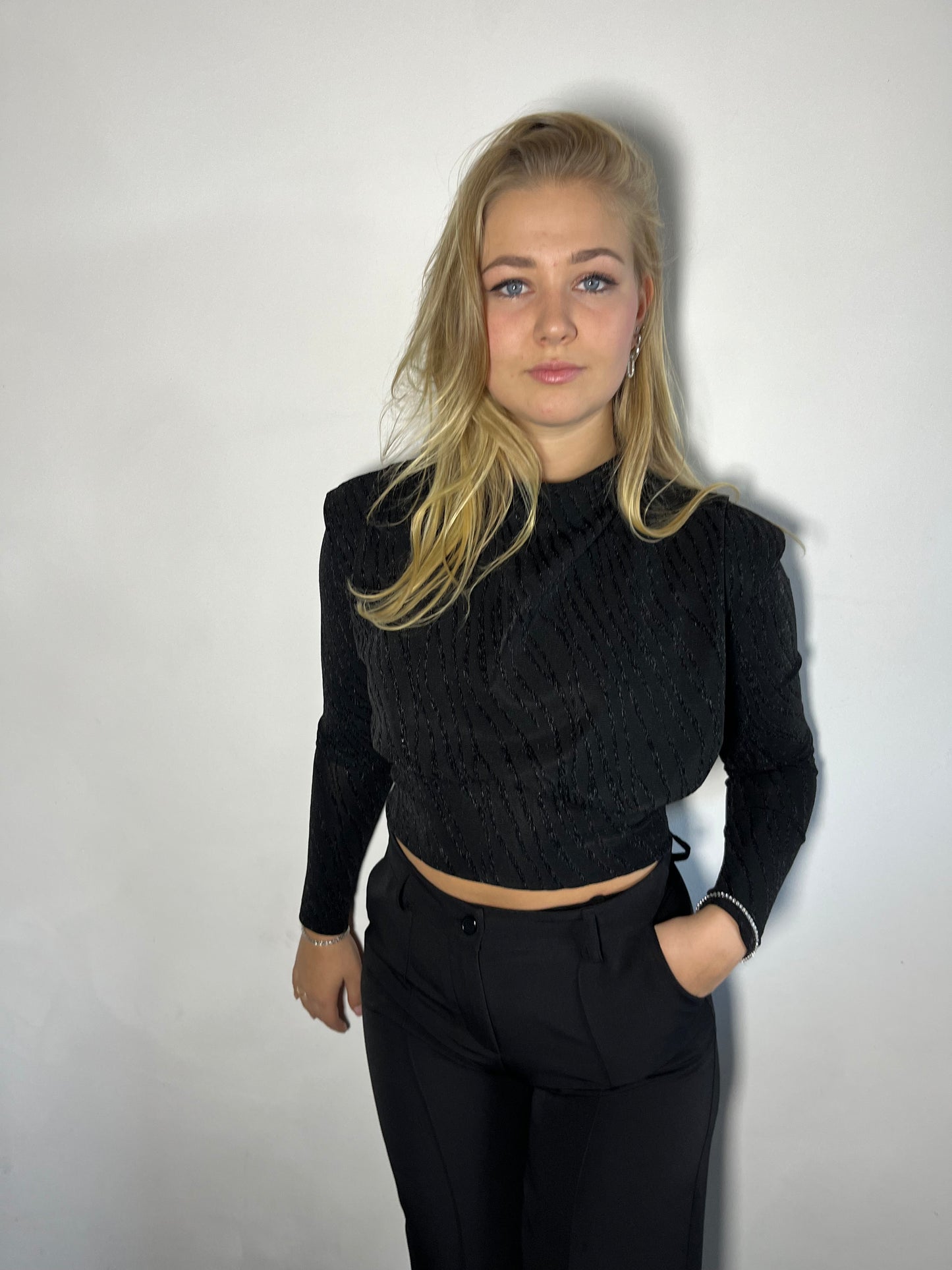 Top Sophie zwart